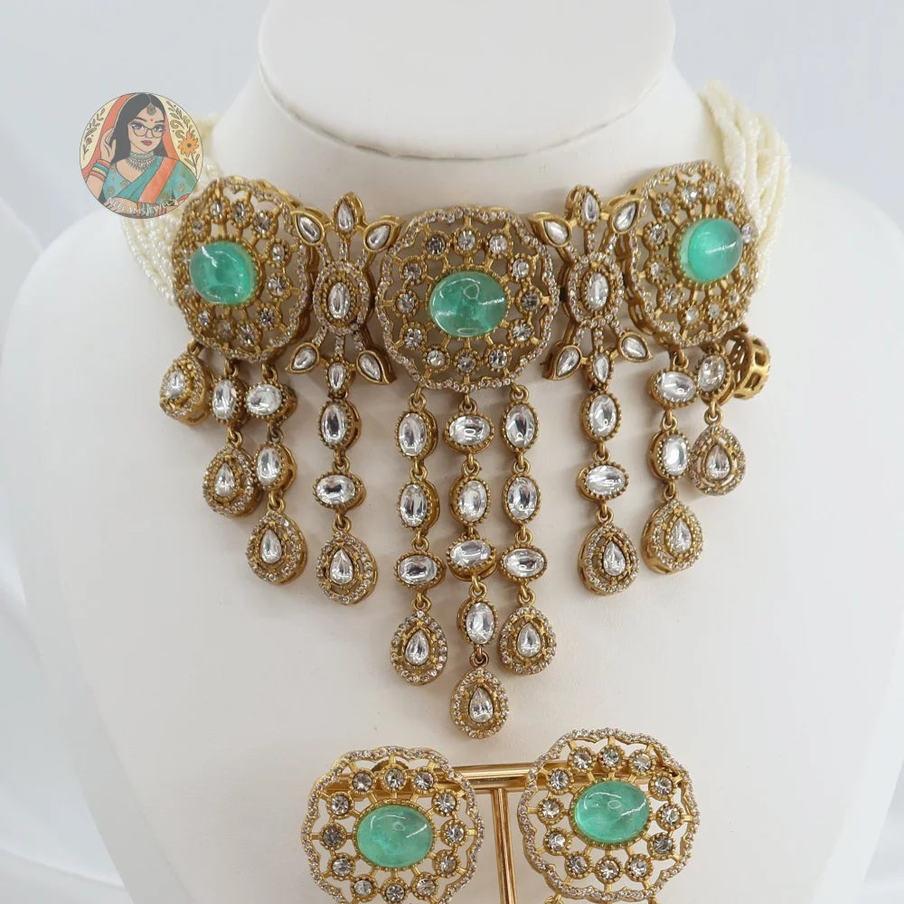 Mehrang: Sabya-Inspired Choker Necklace