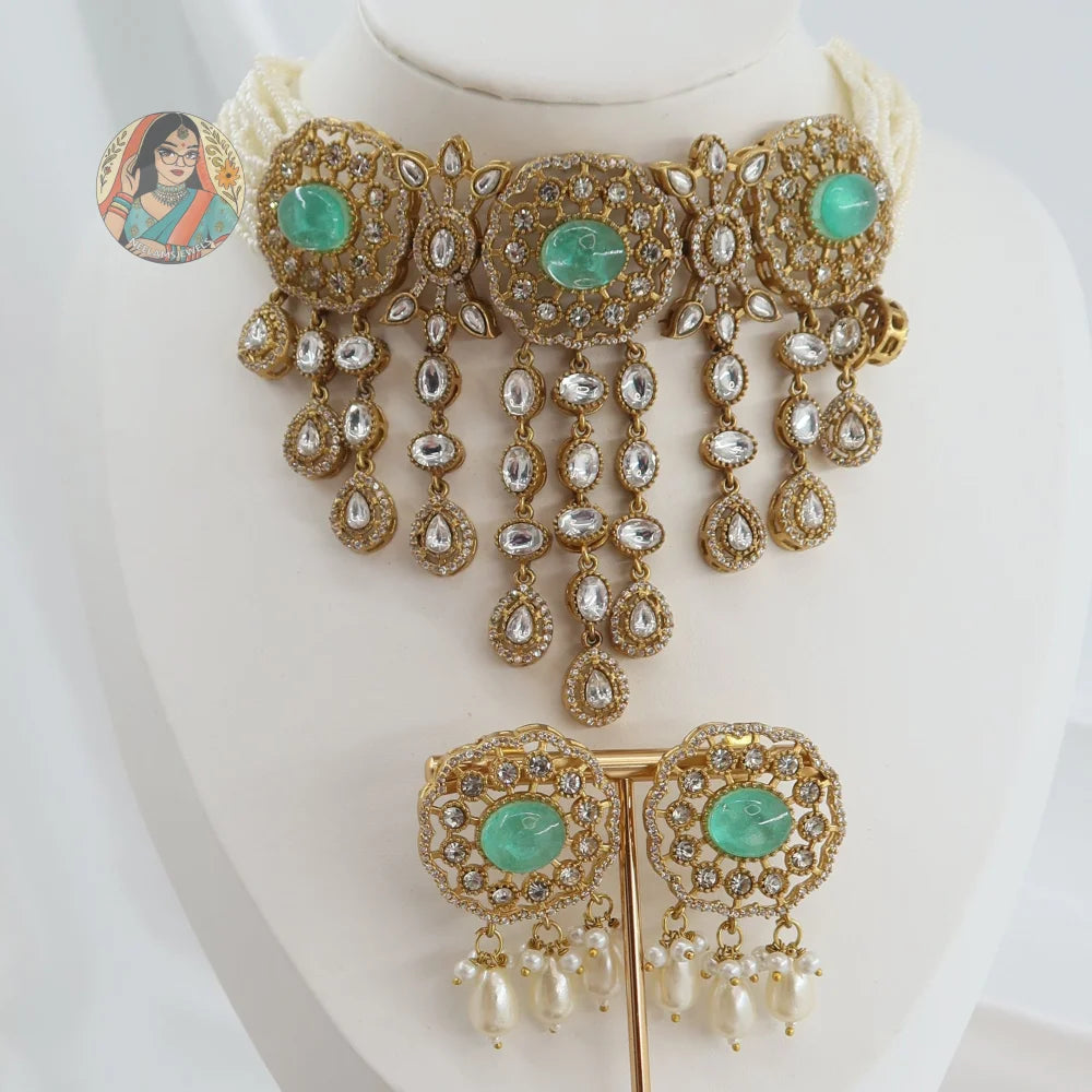Mehrang: Sabya-Inspired Choker Necklace