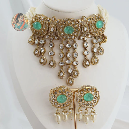 Mehrang: Sabya-Inspired Choker Necklace