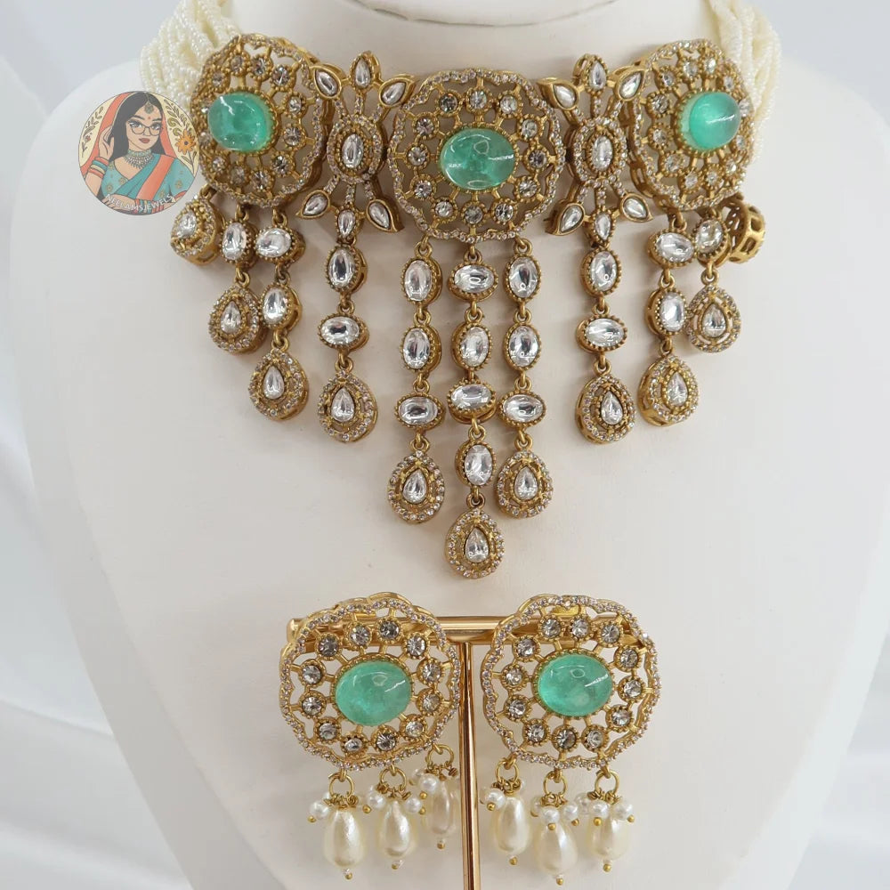 Mehrang: Sabya-Inspired Choker Necklace