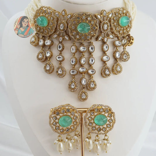 Mehrang: Sabya-Inspired Choker Necklace