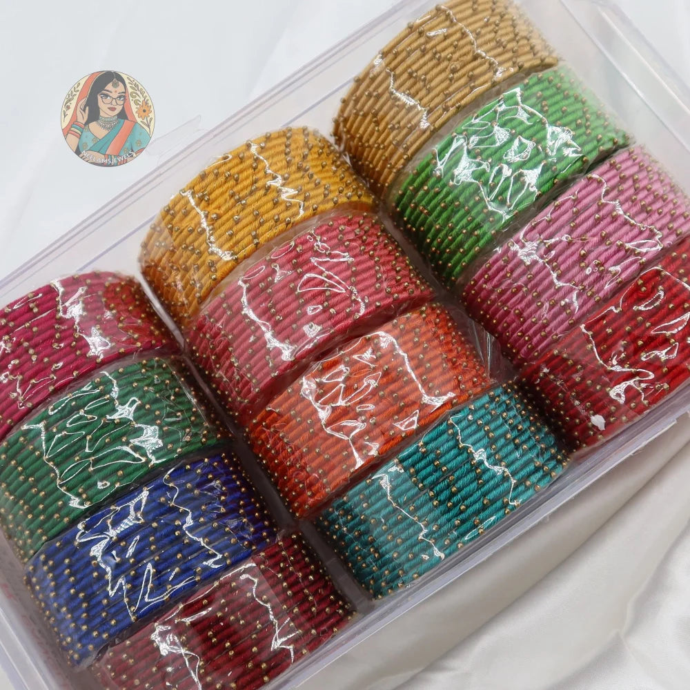 Mini Threadwork Bangle Combo