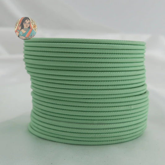 ’Mint’ Plain Matte Bangle Set