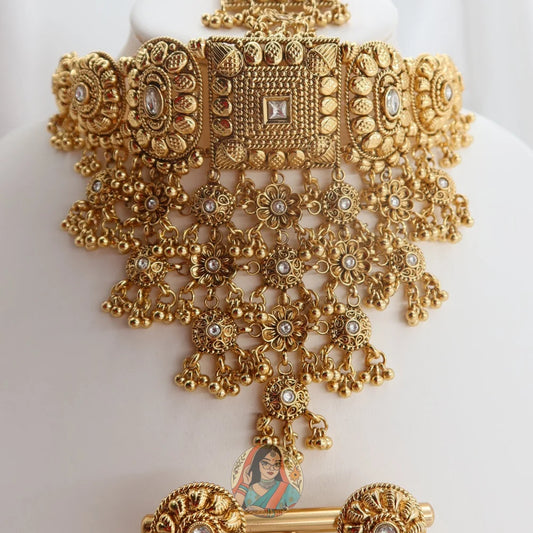 Mira Necklace Set (White)