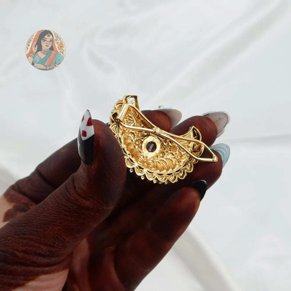 Misha - Panjabi Gold Hair Pins