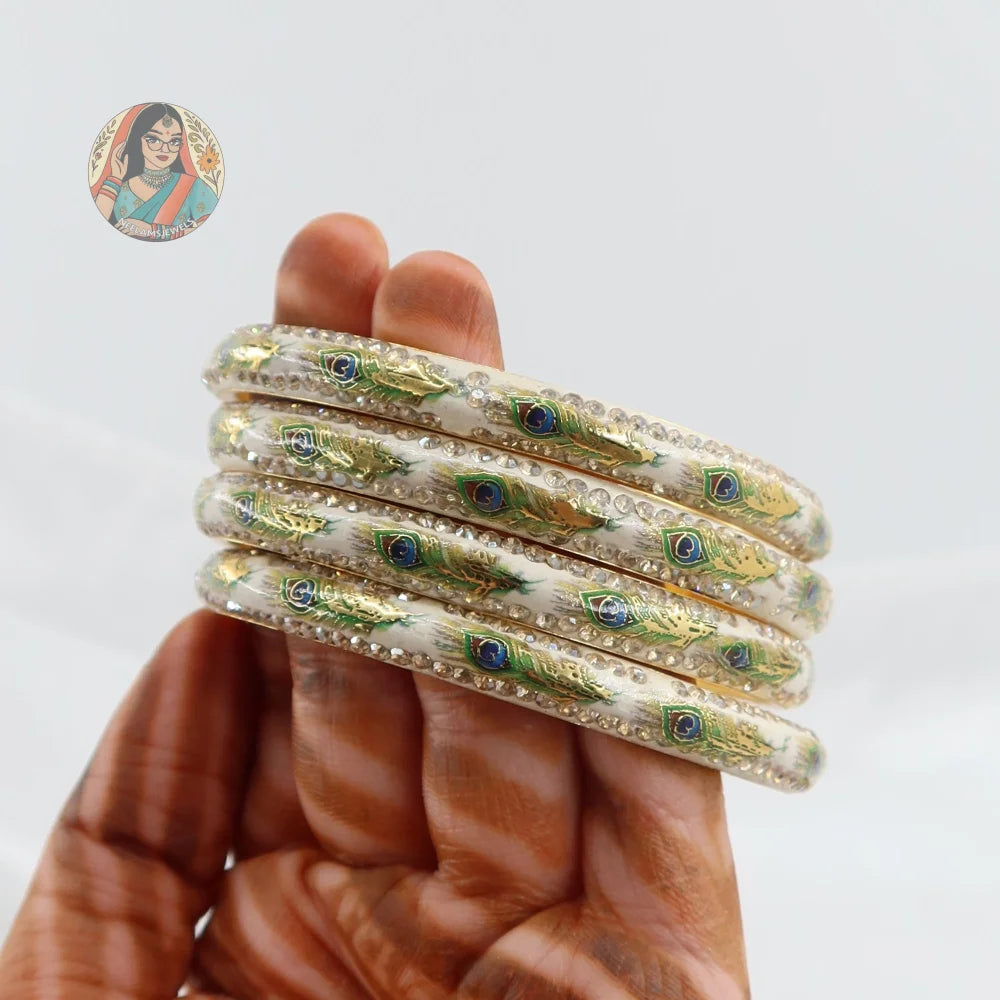 Morni Meenakari Bangles