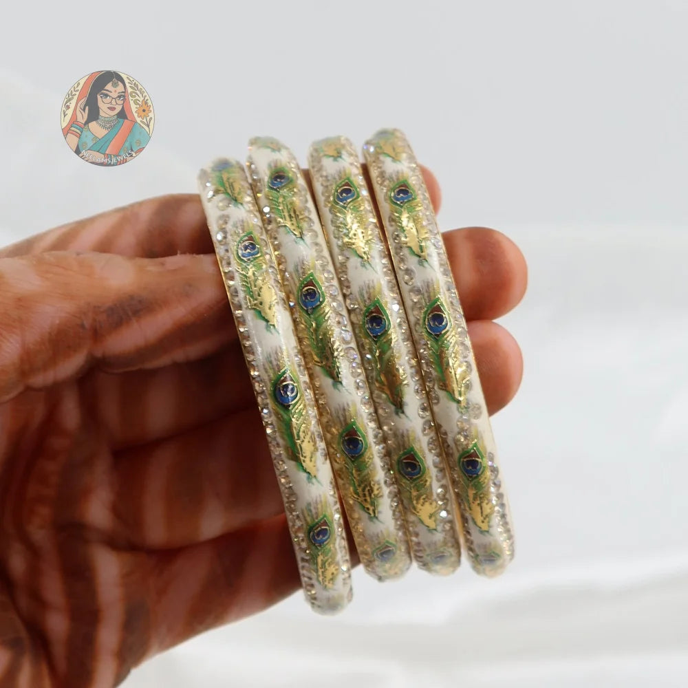 Morni Meenakari Bangles