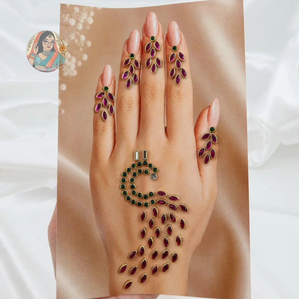 Morni - Mehndi Stickers - B