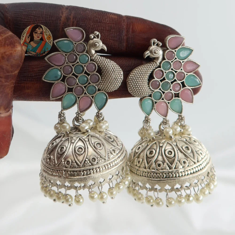 Morni Silver Earrings