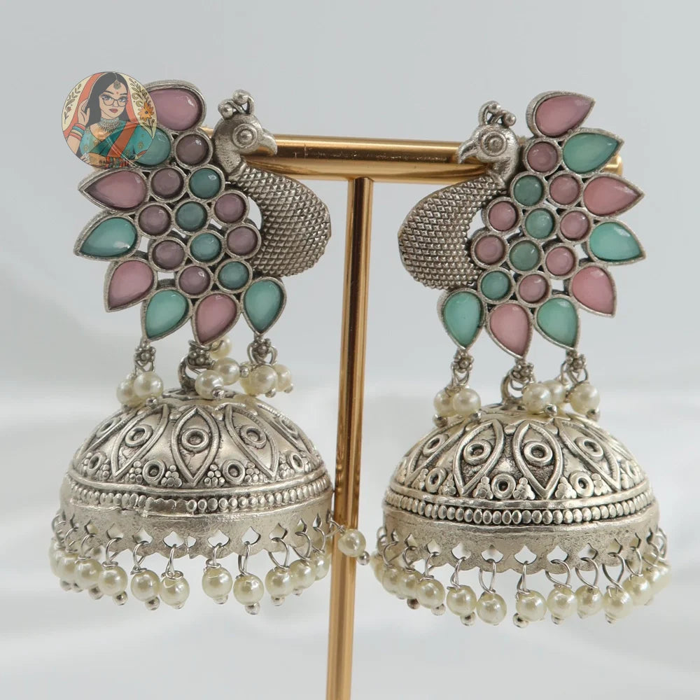 Morni Silver Earrings