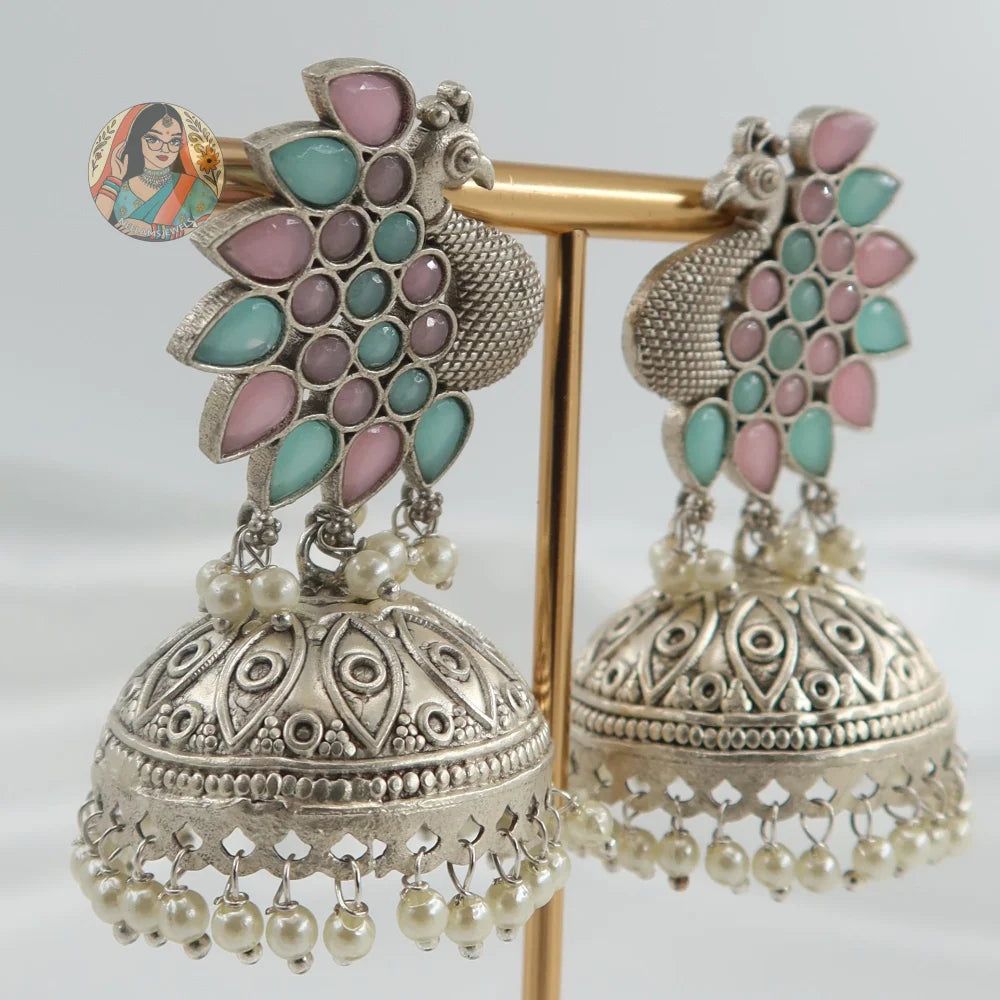 Morni Silver Earrings