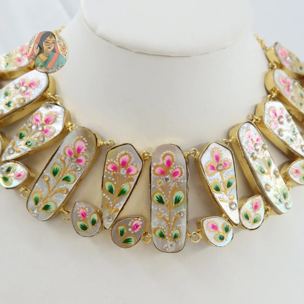 Mother of Pearl Necklace Set