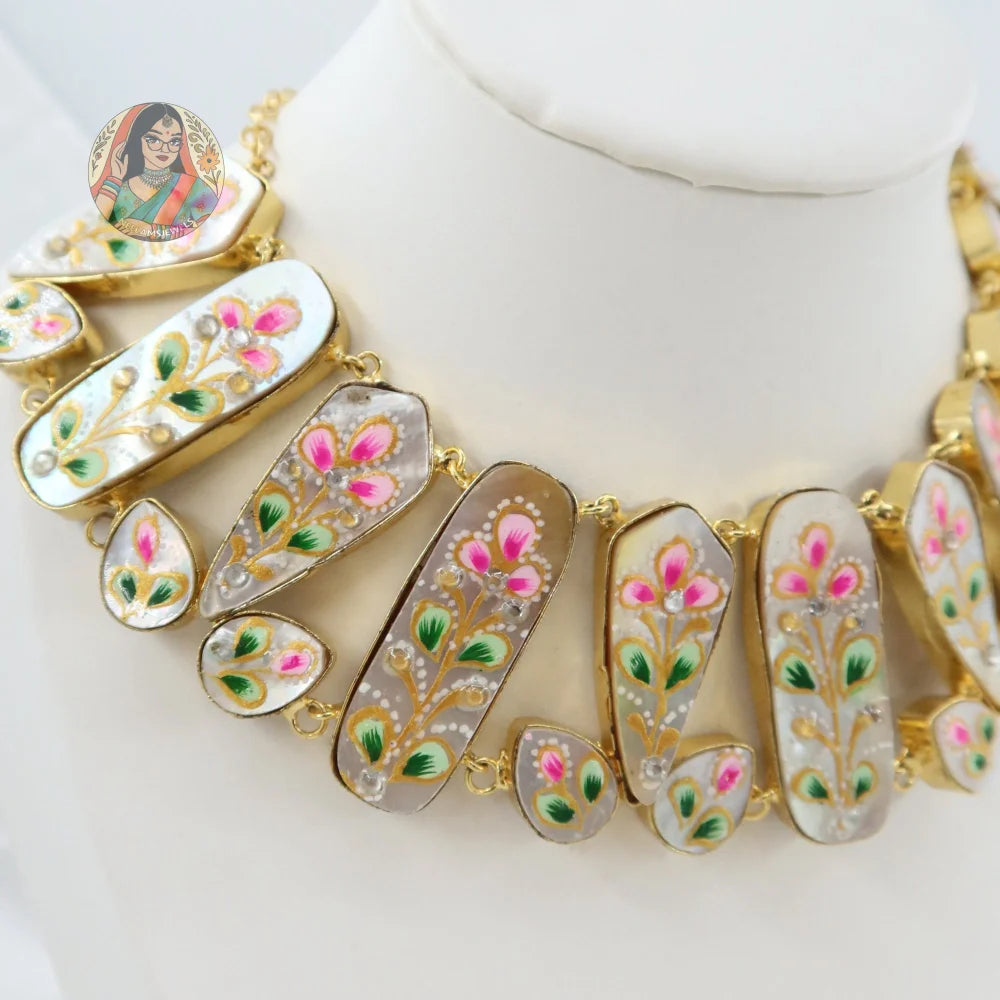 Mother of Pearl Necklace Set