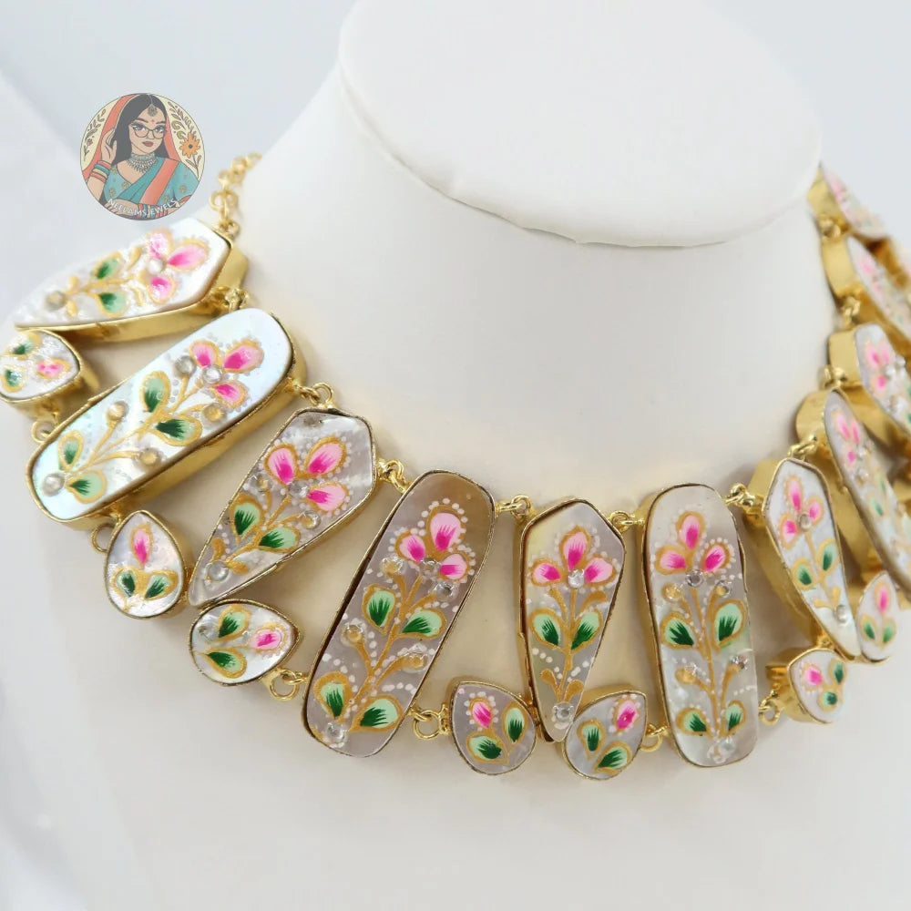 Mother of Pearl Necklace Set