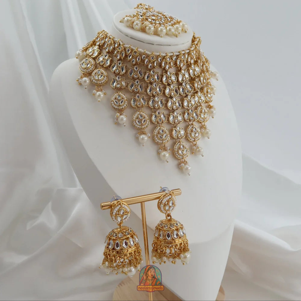 Multazima Waterfall Necklace Set