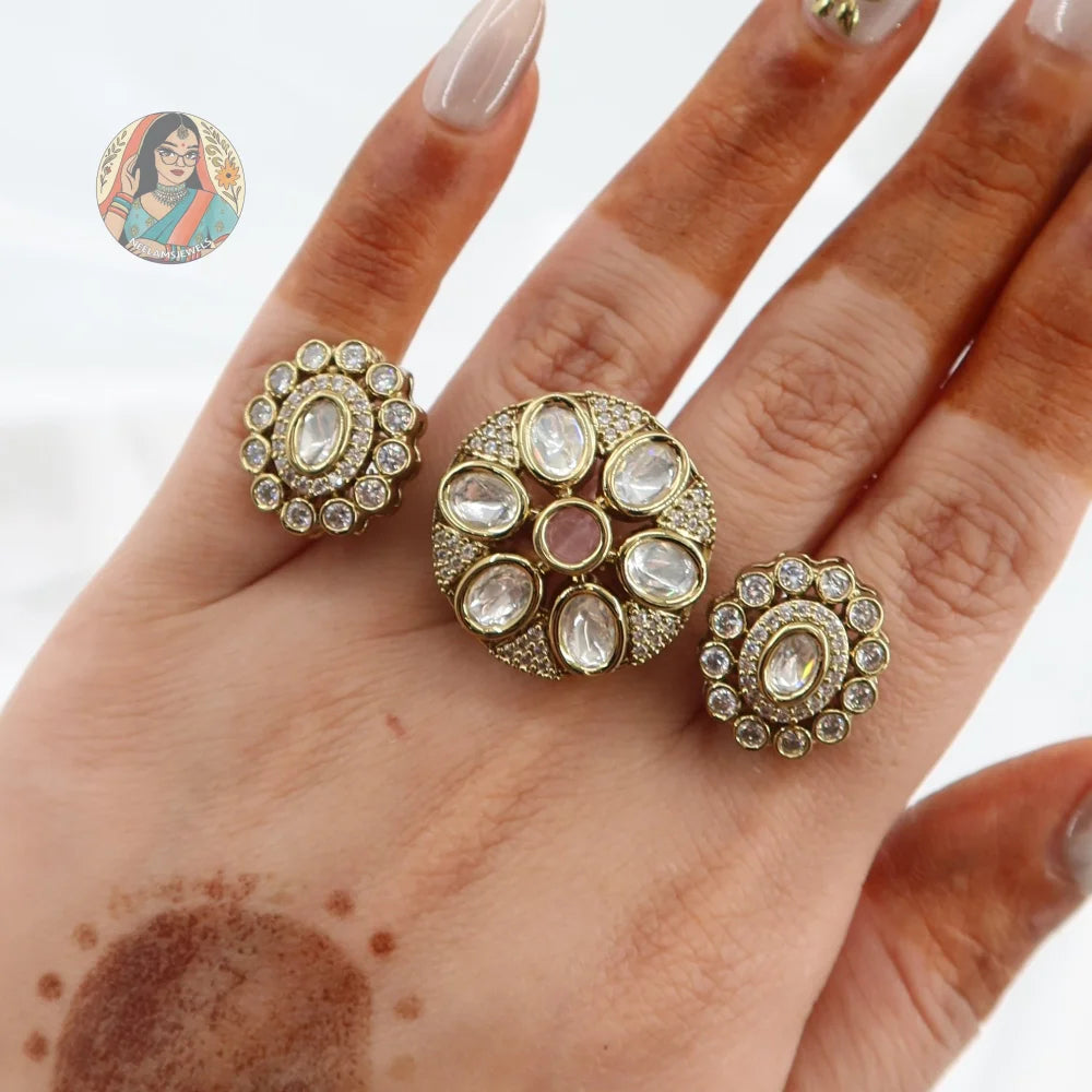 Muskaan Ring - Baby Pink