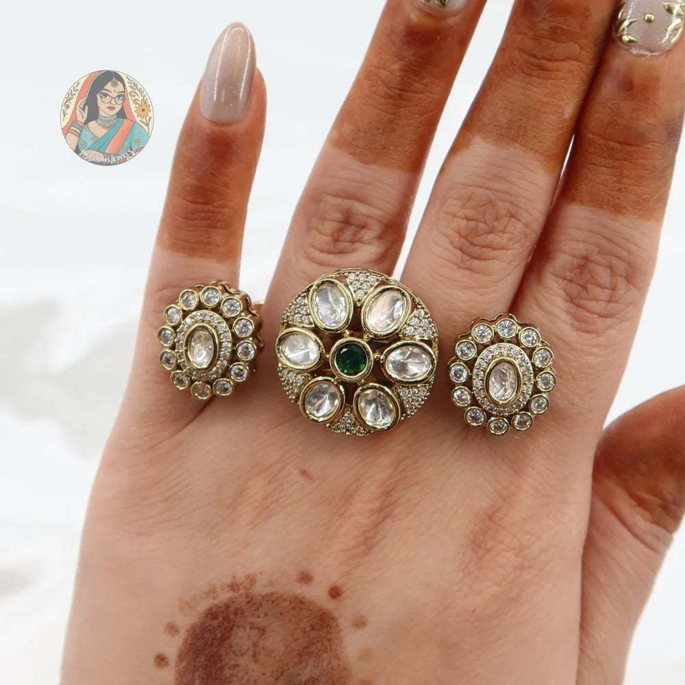 Muskaan Ring - Green