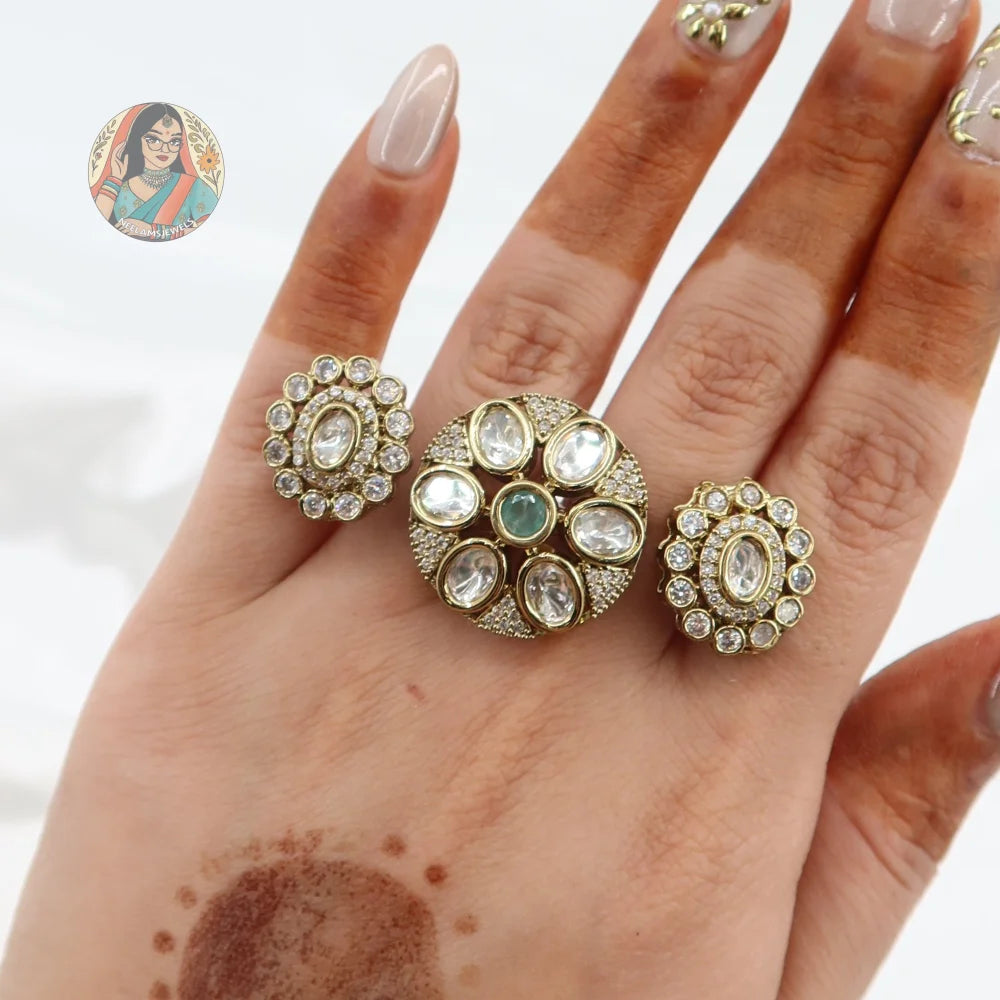 Muskaan Ring - Mint