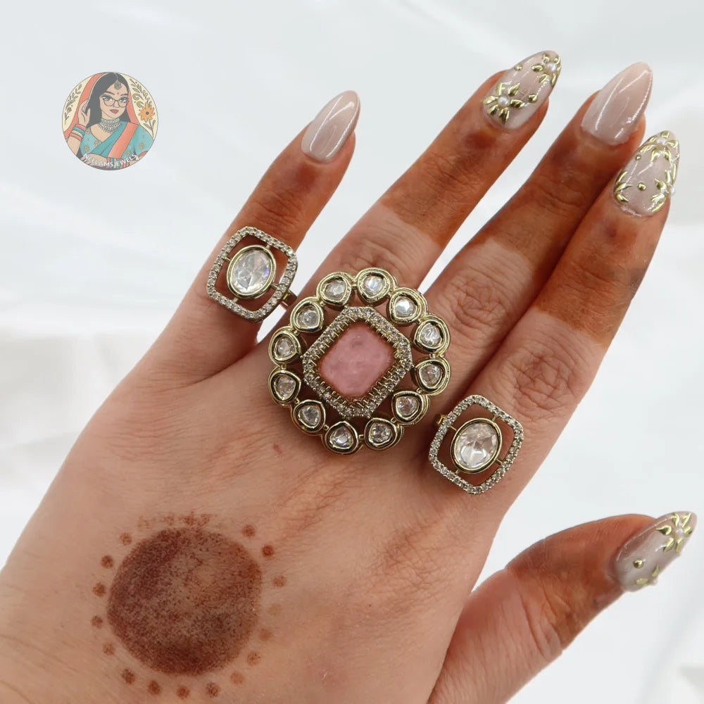 Nadia Ring - Baby Pink