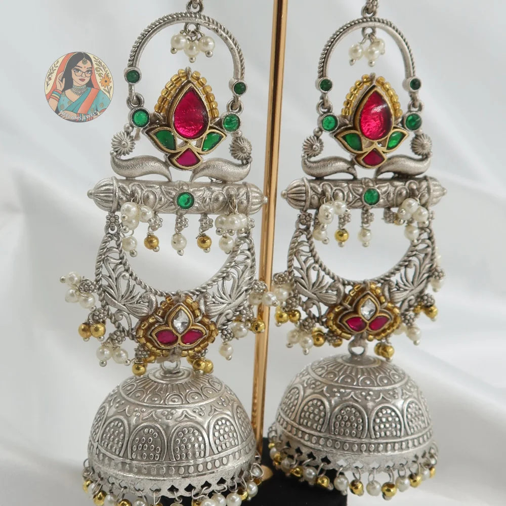 Nalina Dual-Tone Earrings