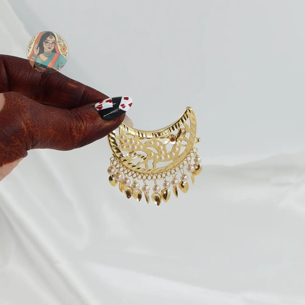 Nazma - Panjabi Gold Hair Pins
