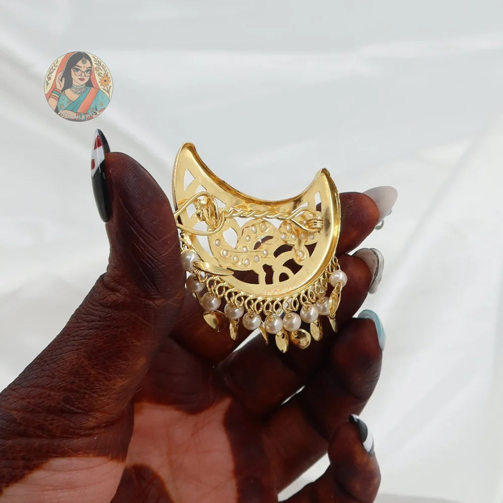Nazma - Panjabi Gold Hair Pins