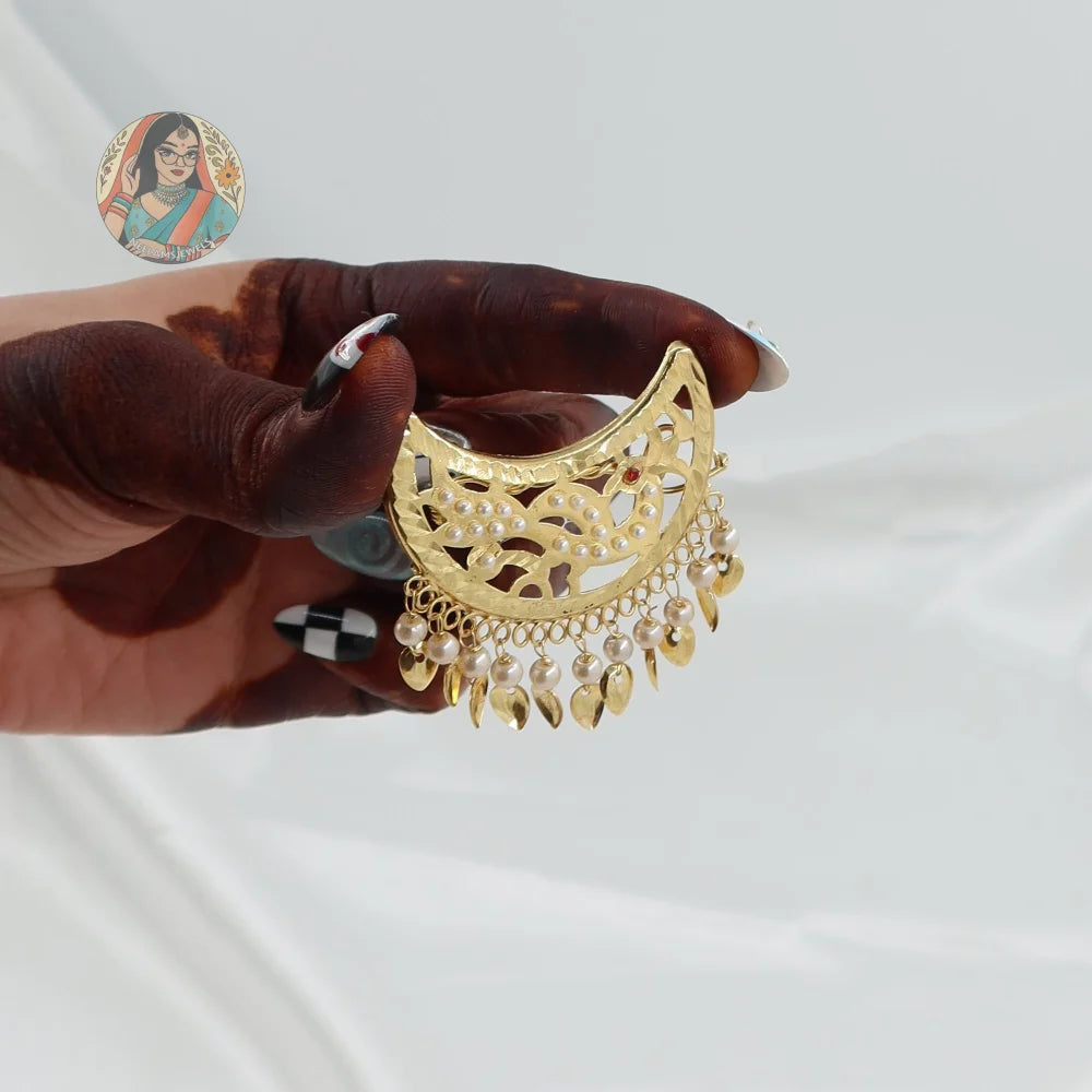 Nazma - Panjabi Gold Hair Pins