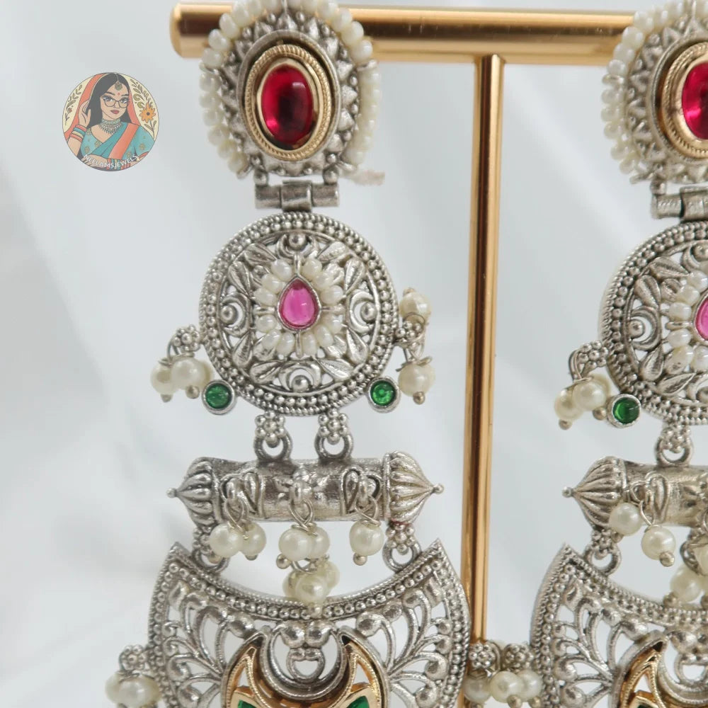 Nitara Silver Earrings