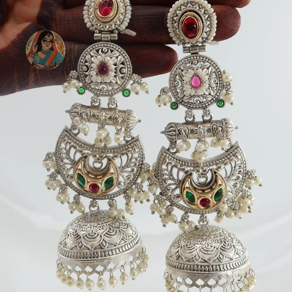 Nitara Silver Earrings