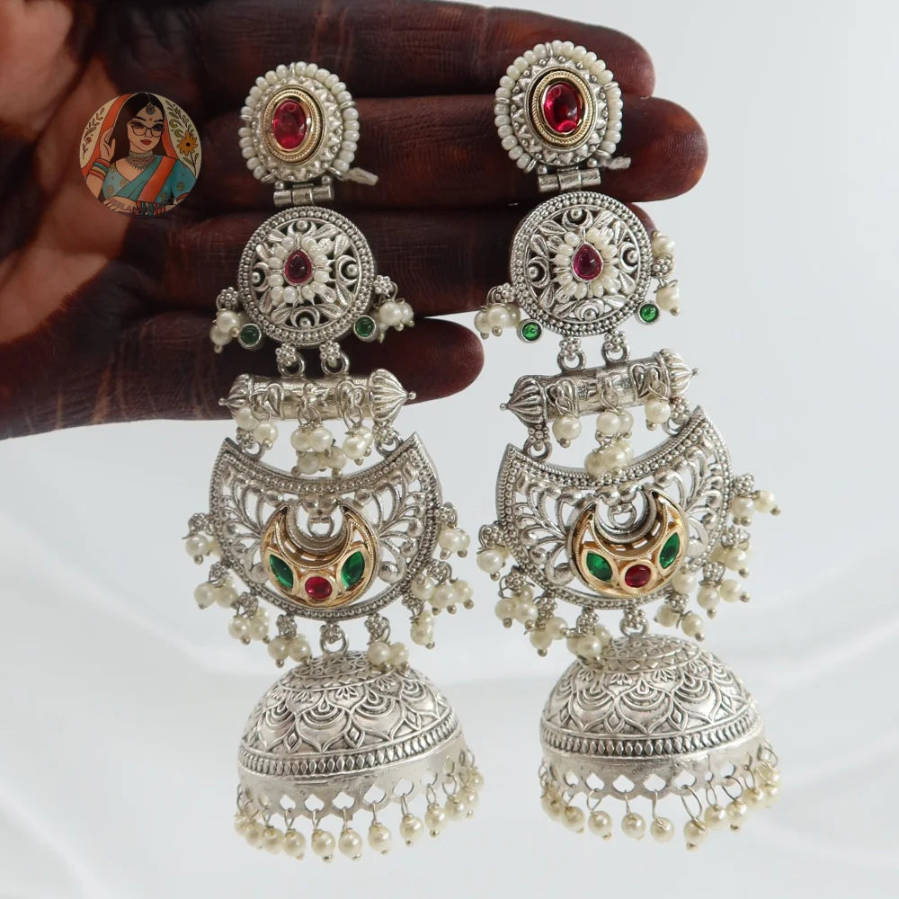Nitara Silver Earrings