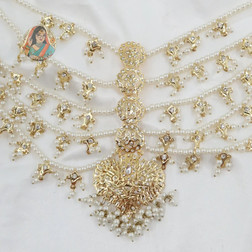 Pakistani Bridal Mathapati (Gold)