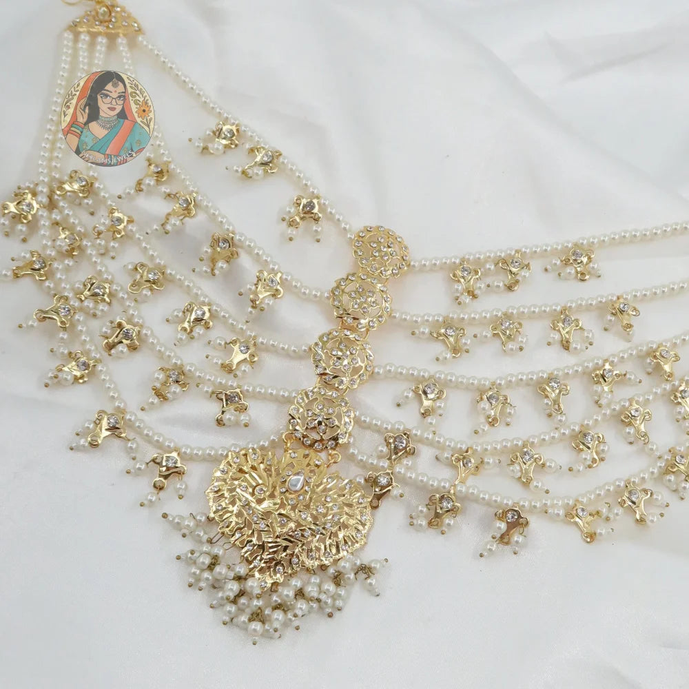 Pakistani Bridal Mathapati (Gold)
