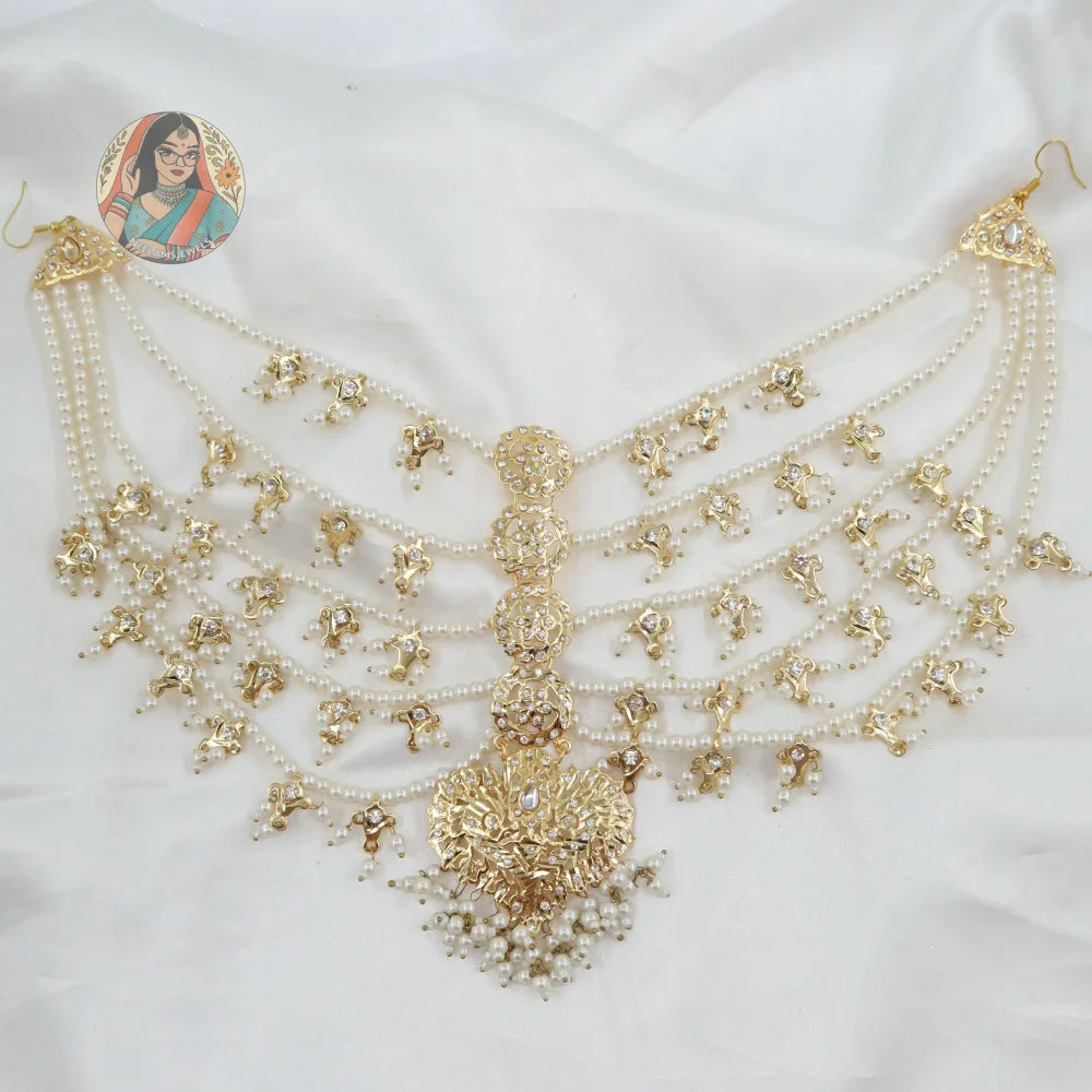 Pakistani Bridal Mathapati (Gold)