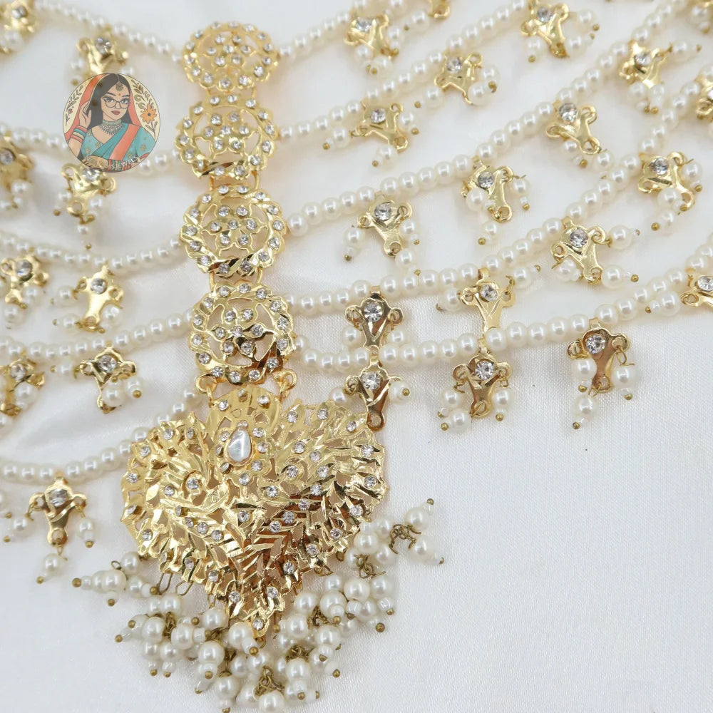 Pakistani Bridal Mathapati (Gold)