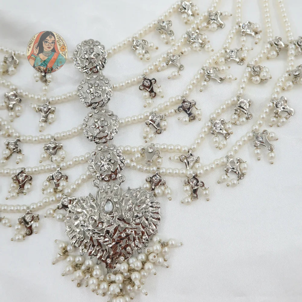Pakistani Bridal Mathapati (Silver)