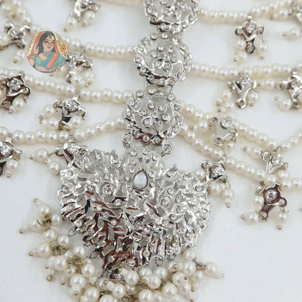 Pakistani Bridal Mathapati (Silver)