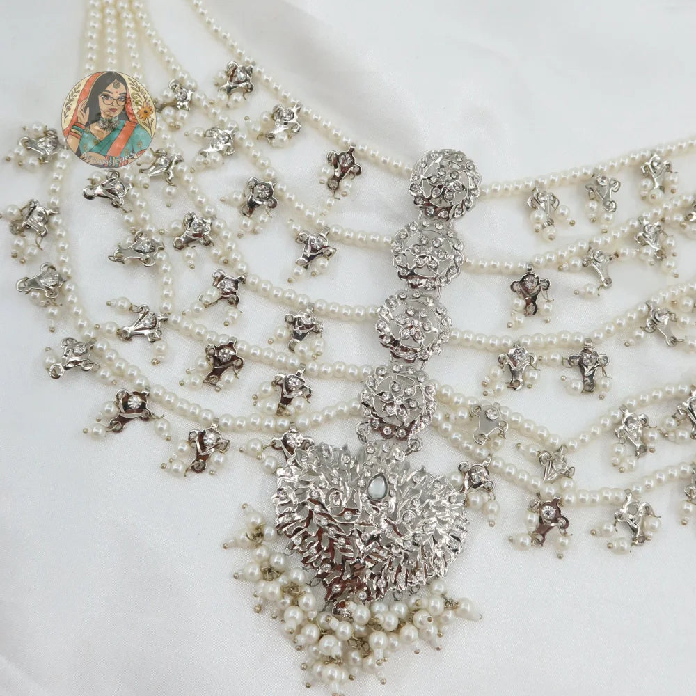 Pakistani Bridal Mathapati (Silver)