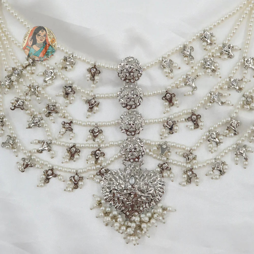 Pakistani Bridal Mathapati (Silver)