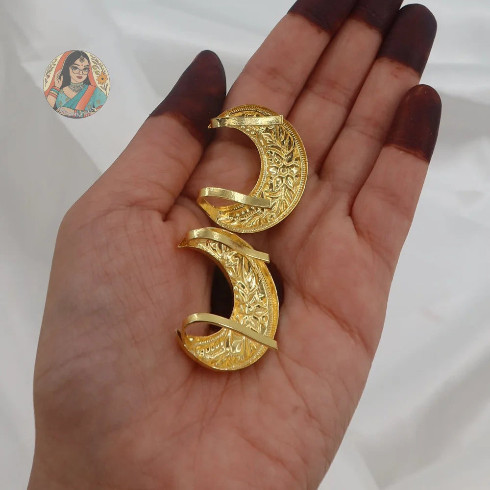 Panjabi Gold Hair Pins