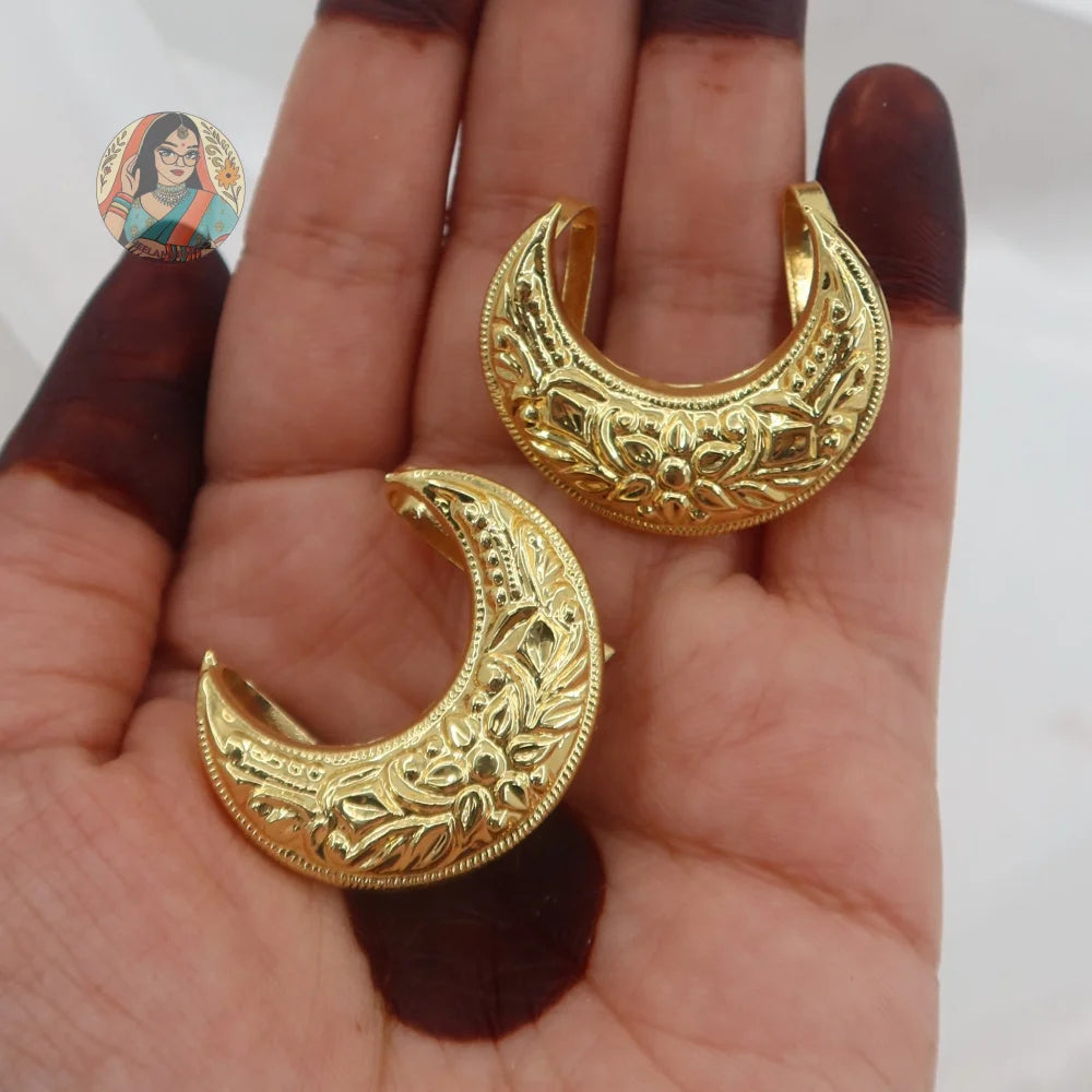 Panjabi Gold Hair Pins