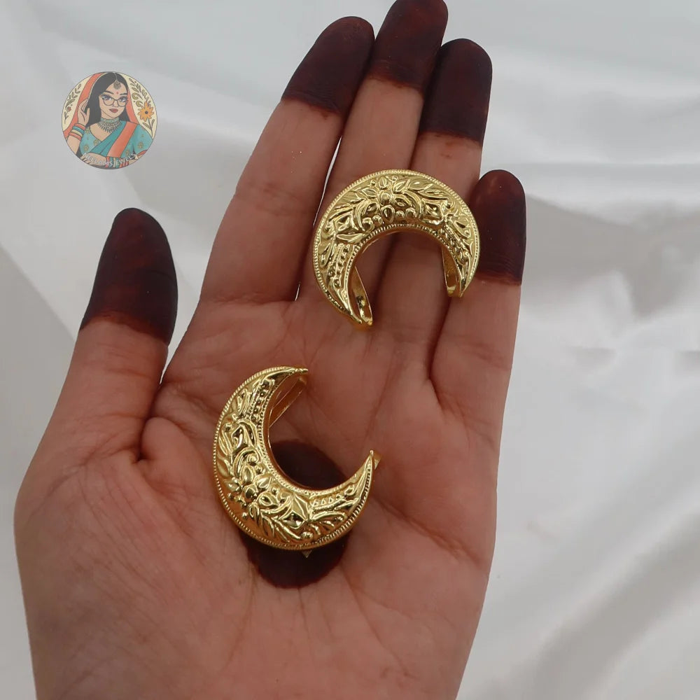 Panjabi Gold Hair Pins