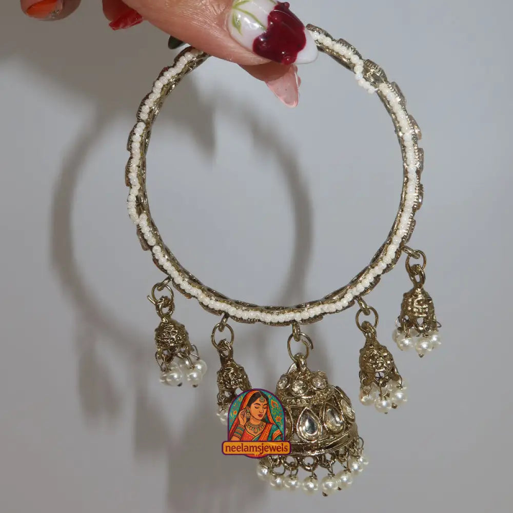 Peal Tier Jhumka Drop