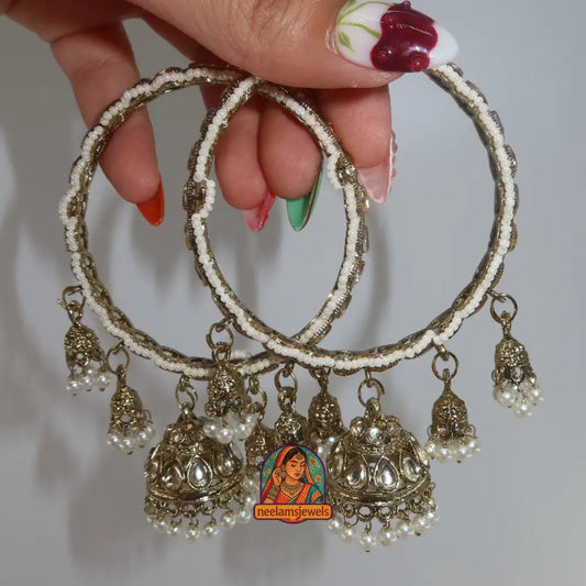 Peal Tier Jhumka Drop
