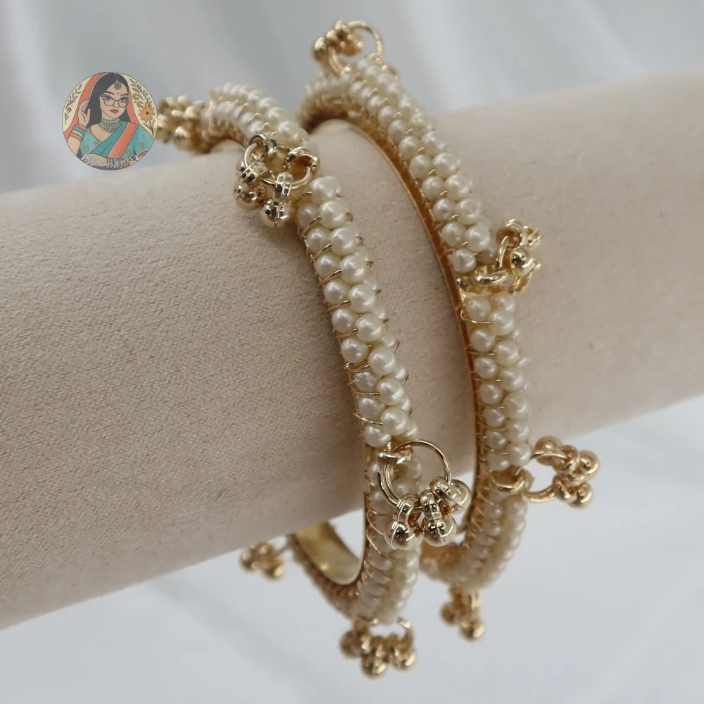 Pearl Ghungroo Bangles (2)