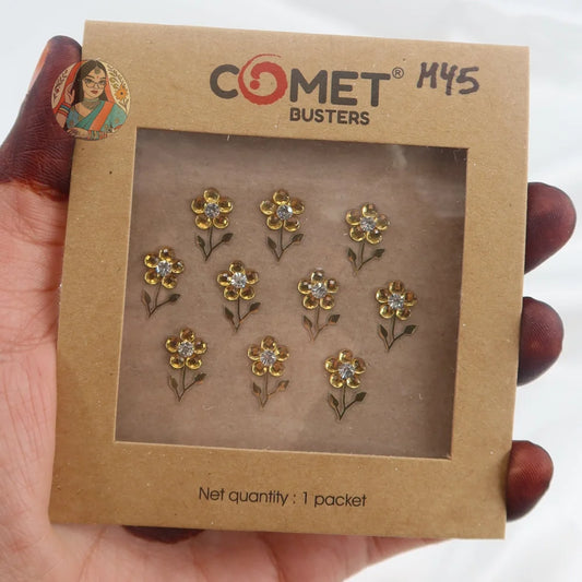 Phool Bindi Pack/Mehndi Stickers