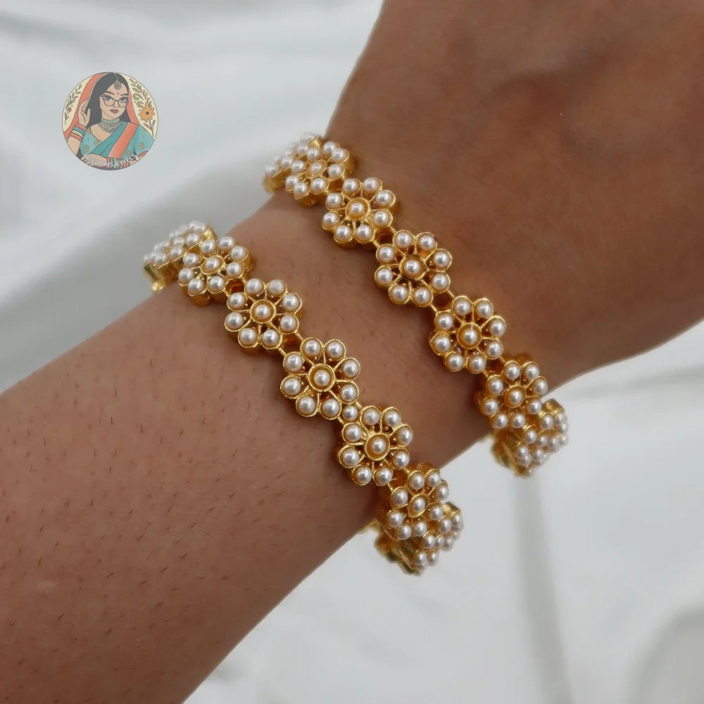 Phool Pearl Bangles