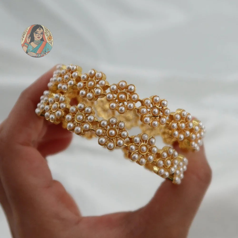 Phool Pearl Bangles