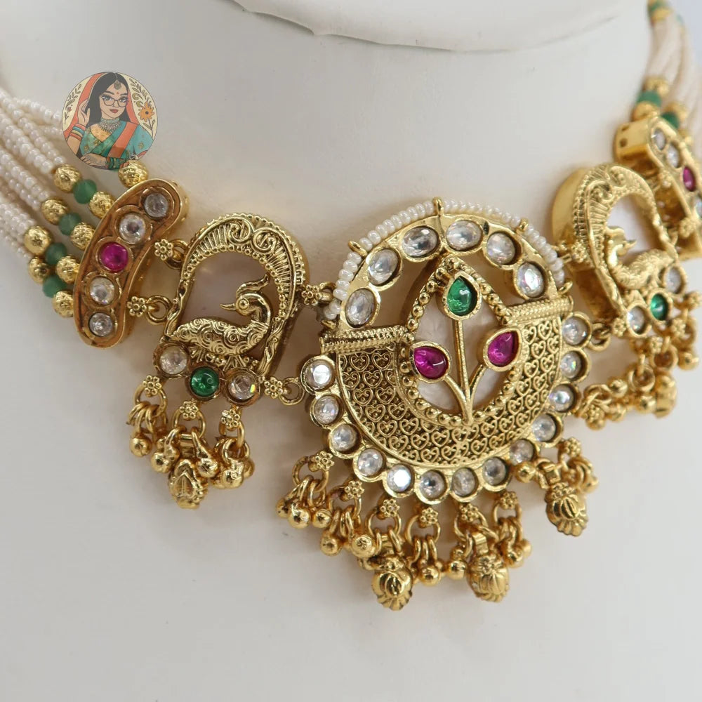 Pihu Heritage Necklace Set