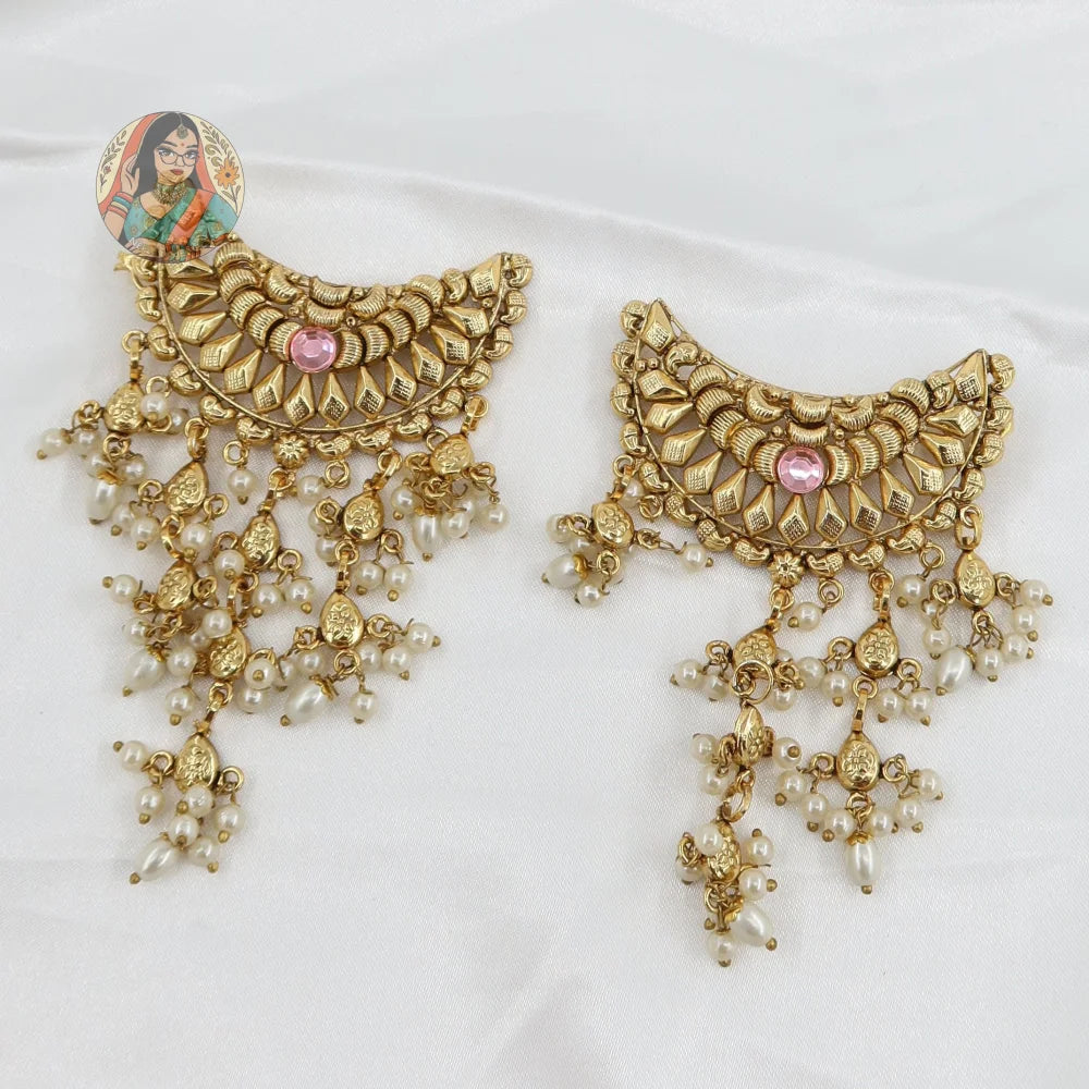 Praneeta - Panjabi Gold Hair Pins - B Imperfect