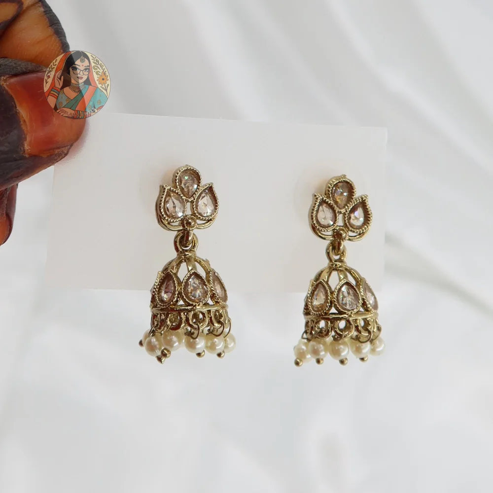 Preity Mini Jhumki - Champagne